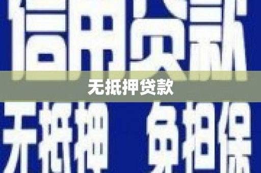 龙沙无抵押贷款