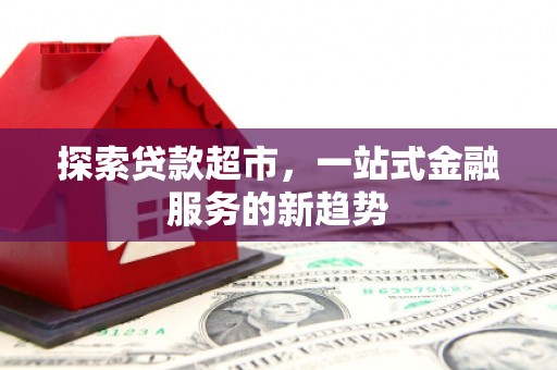 龙沙探索贷款超市，一站式金融服务的新趋势