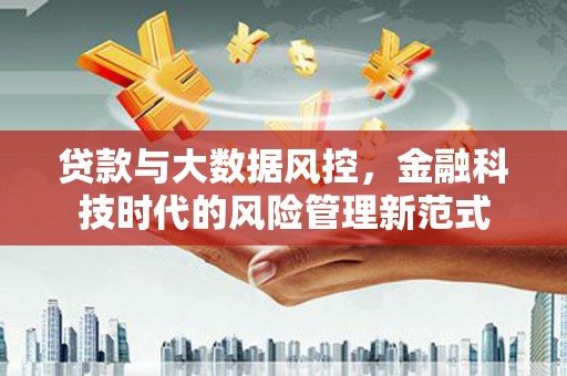 龙沙贷款与大数据风控，金融科技时代的风险管理新范式