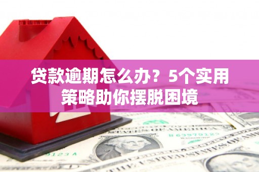 龙沙贷款逾期怎么办？5个实用策略助你摆脱困境