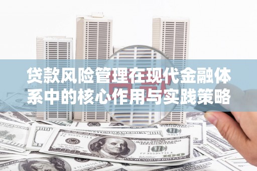 龙沙贷款风险管理在现代金融体系中的核心作用与实践策略