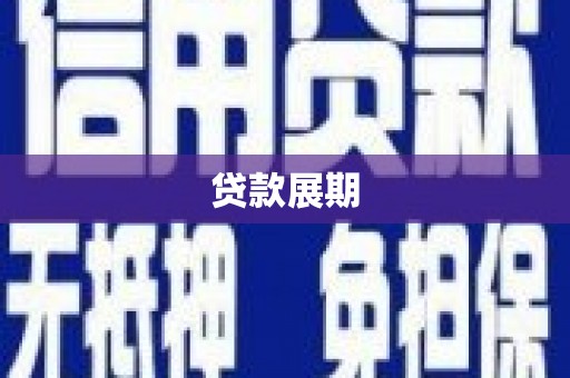 龙沙贷款展期