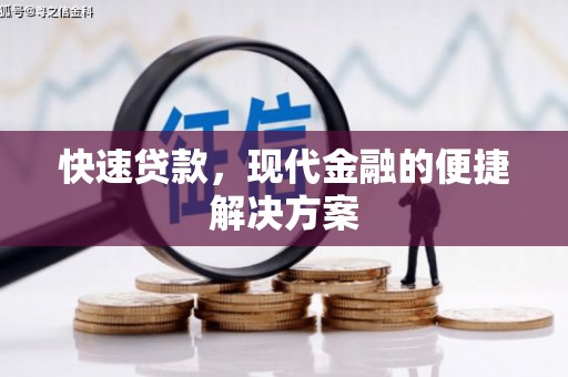 龙沙快速贷款，现代金融的便捷解决方案
