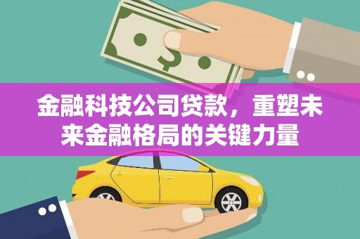 龙沙金融科技公司贷款，重塑未来金融格局的关键力量
