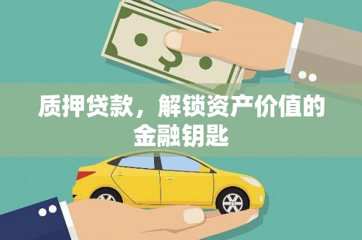 龙沙质押贷款，解锁资产价值的金融钥匙