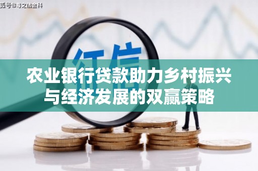 龙沙农业银行贷款助力乡村振兴与经济发展的双赢策略
