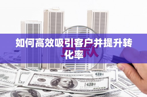 龙沙如何高效吸引客户并提升转化率