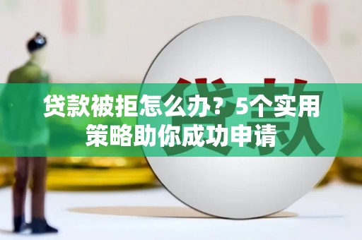龙沙贷款被拒怎么办？5个实用策略助你成功申请