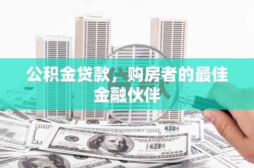 龙沙公积金贷款，购房者的最佳金融伙伴