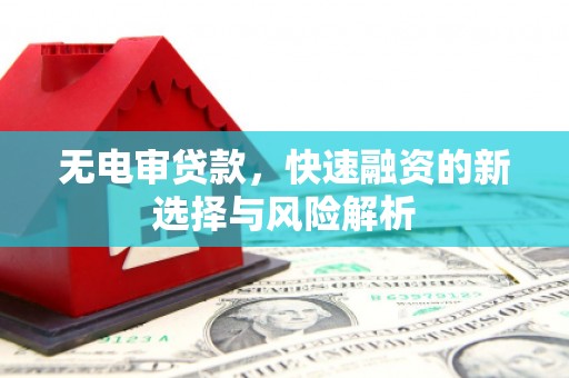 龙沙无电审贷款，快速融资的新选择与风险解析