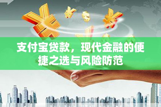 龙沙支付宝贷款，现代金融的便捷之选与风险防范