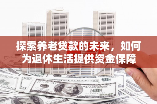 龙沙探索养老贷款的未来，如何为退休生活提供资金保障