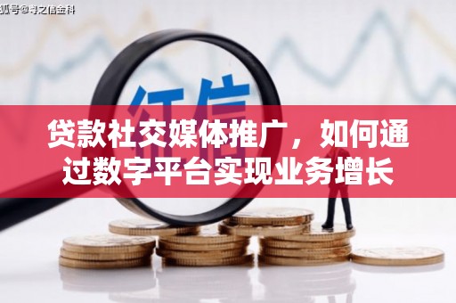龙沙贷款社交媒体推广，如何通过数字平台实现业务增长