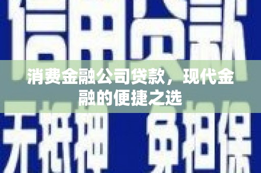 龙沙消费金融公司贷款，现代金融的便捷之选