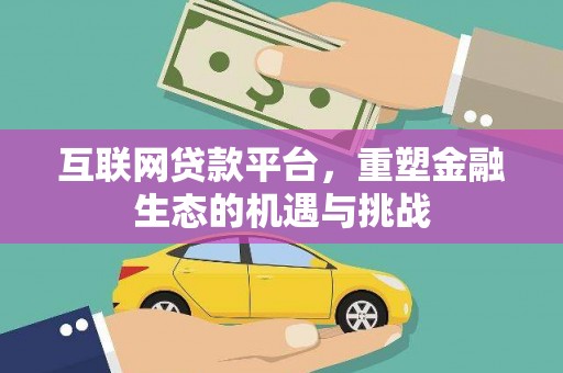 龙沙互联网贷款平台，重塑金融生态的机遇与挑战