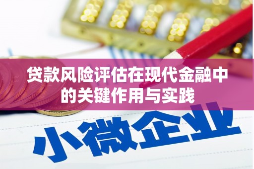 龙沙贷款风险评估在现代金融中的关键作用与实践