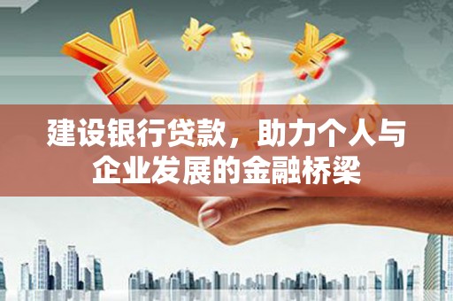 龙沙建设银行贷款，助力个人与企业发展的金融桥梁