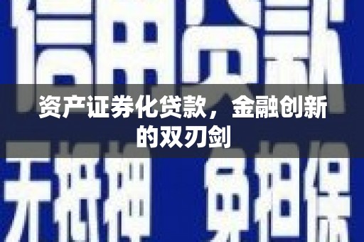 龙沙资产证券化贷款，金融创新的双刃剑