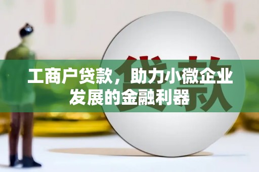 龙沙工商户贷款，助力小微企业发展的金融利器