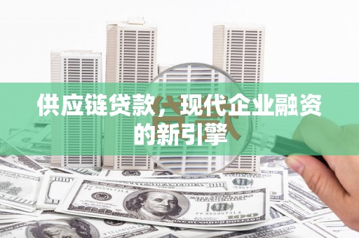 龙沙供应链贷款，现代企业融资的新引擎