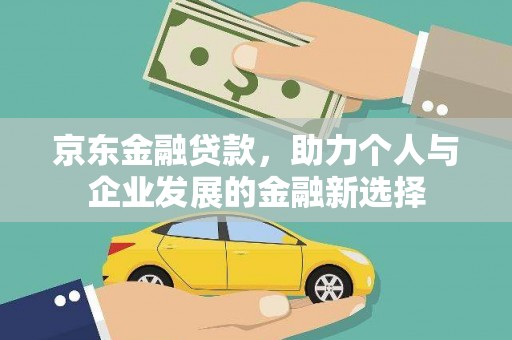 龙沙京东金融贷款，助力个人与企业发展的金融新选择