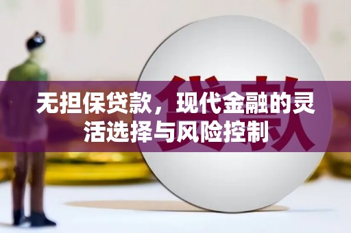 龙沙无担保贷款，现代金融的灵活选择与风险控制