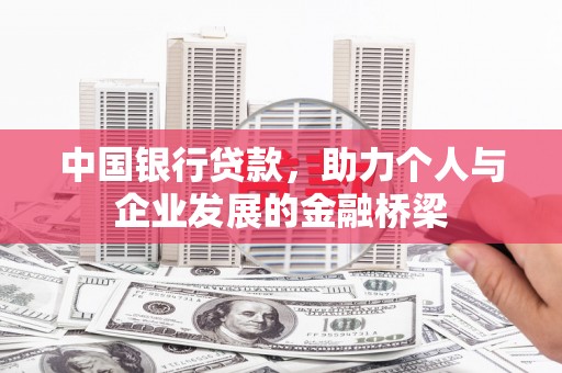 龙沙中国银行贷款，助力个人与企业发展的金融桥梁