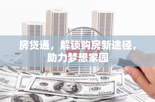 龙沙房贷通，解锁购房新途径，助力梦想家园
