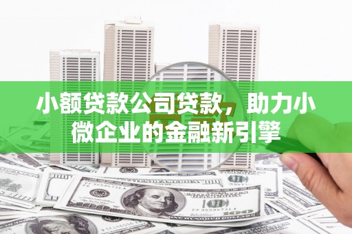 龙沙小额贷款公司贷款，助力小微企业的金融新引擎