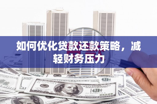 龙沙如何优化贷款还款策略，减轻财务压力