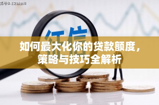 龙沙如何最大化你的贷款额度，策略与技巧全解析