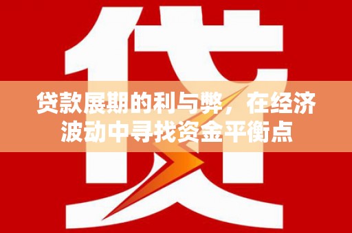 龙沙贷款展期的利与弊，在经济波动中寻找资金平衡点