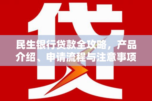 龙沙民生银行贷款全攻略，产品介绍、申请流程与注意事项